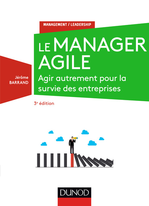 Cover image for book Le manager agile - 3e éd.