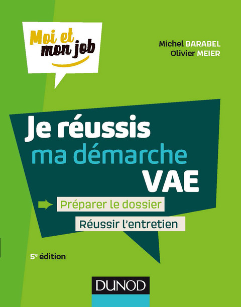 Cover image for book Je réussis ma démarche VAE - 5e éd.
