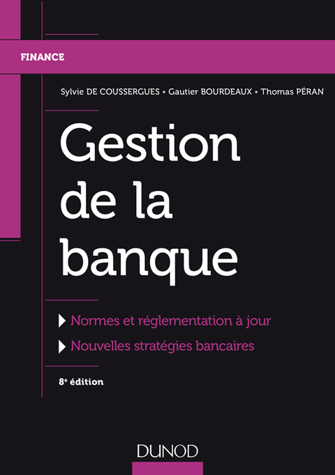 Cover image for book Gestion de la banque - 8e éd.