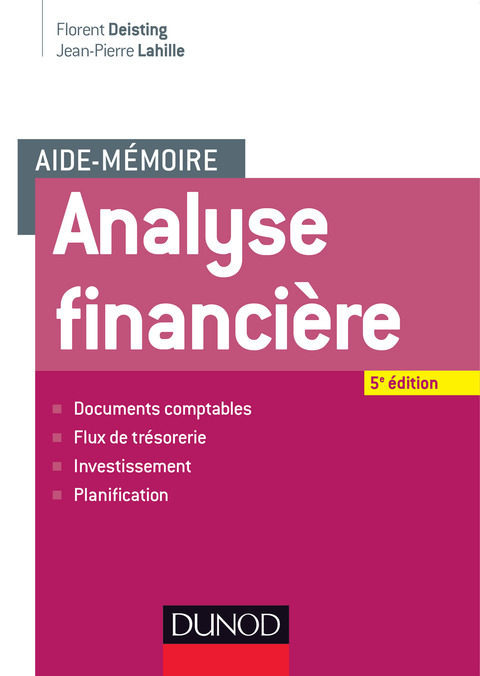 Cover image for book Aide-mémoire - Analyse financière - 5e éd.