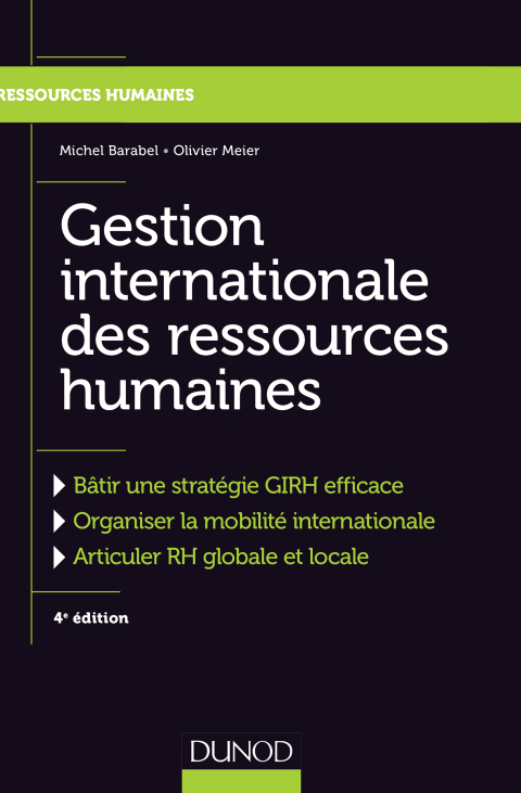 Cover image for book Gestion internationale des ressources humaines - 4e éd.