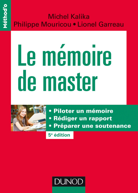 Cover image for book Le mémoire de master - 5e éd.