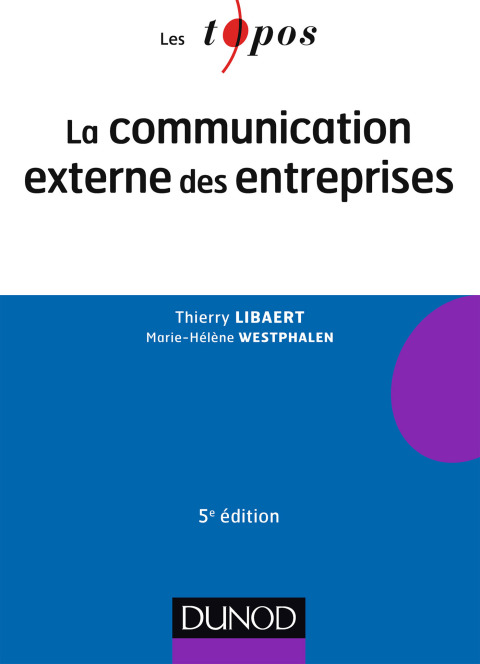 Cover image for book La communication externe des entreprises - 5e éd.