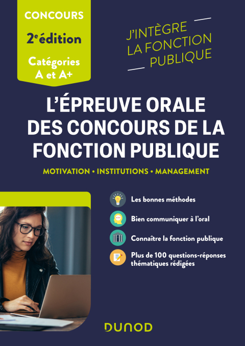 Cover image for book L'épreuve orale des concours de la fonction publique catégories A et A+