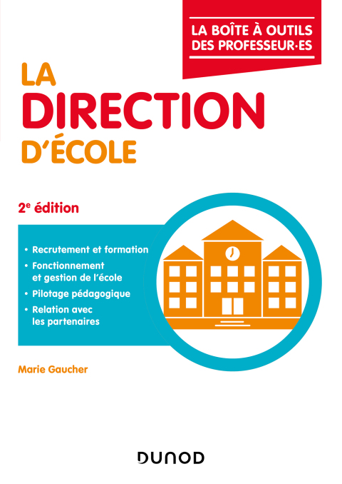 Cover image for book La direction d'école - 2e éd.