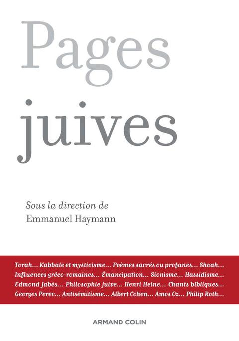 Cover image for book Pages juives