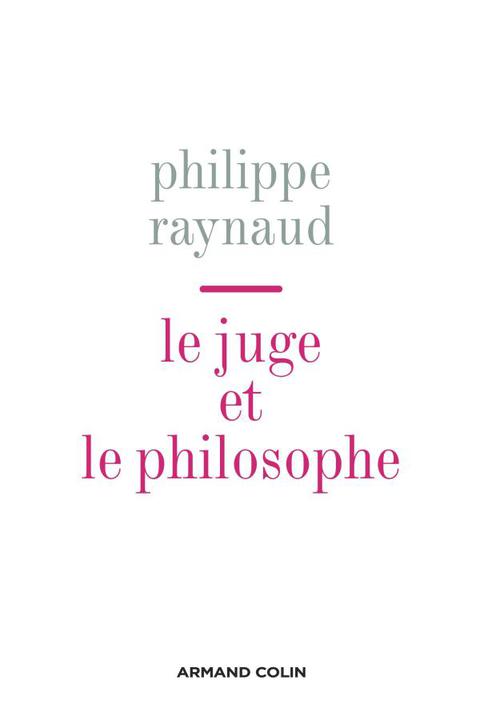 Cover image for book Le juge et le philosophe