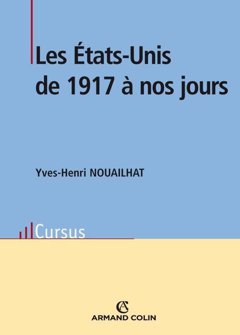 Cover image for book Les États-Unis de 1917 à nos jours