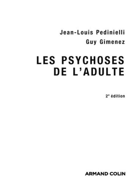 Cover image for book Les psychoses de l'adulte