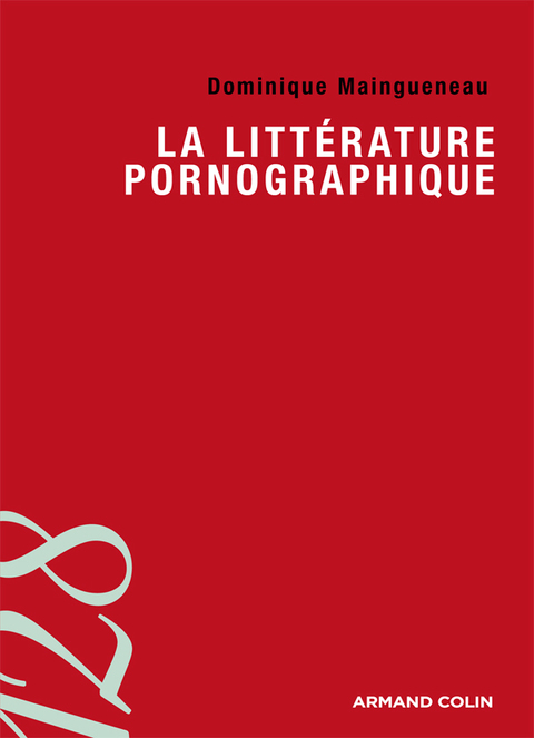 Cover image for book La littérature pornographique
