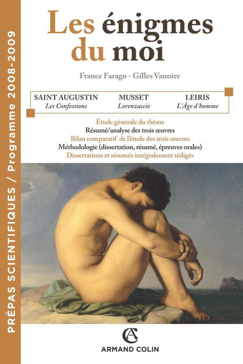 Cover image for book Les énigmes du moi