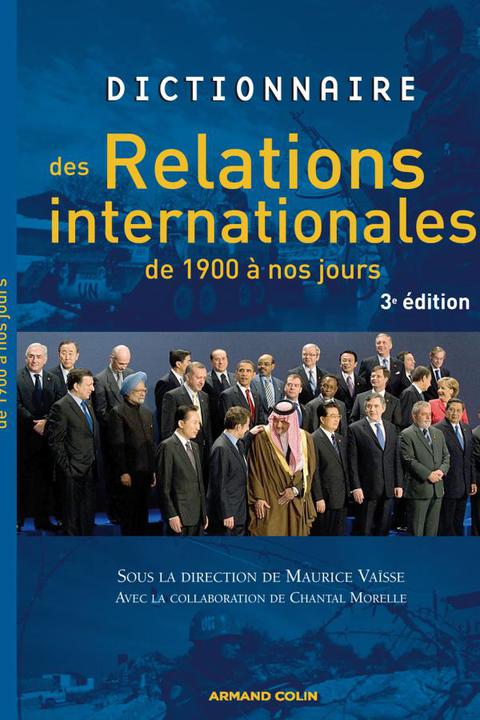 Cover image for book Dictionnaire des relations internationales de 1900 à nos jours