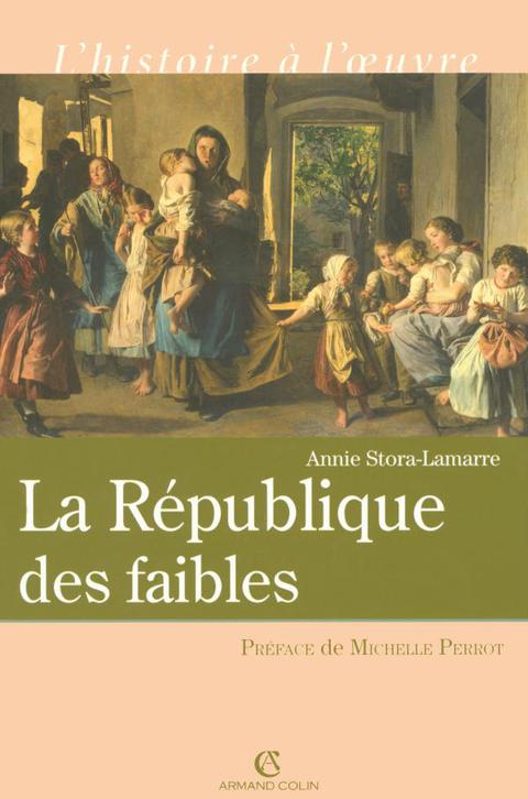 Cover image for book La République des faibles