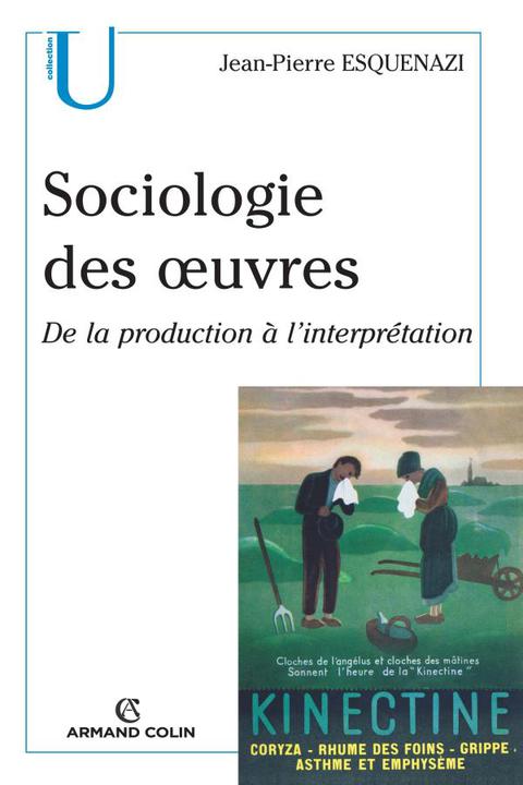 Cover image for book Sociologie des oeuvres