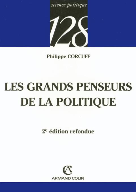 Cover image for book Les grands penseurs de la politique