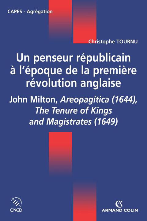 Cover image for book Un penseur républicain à l'époque de la première révolution anglaise