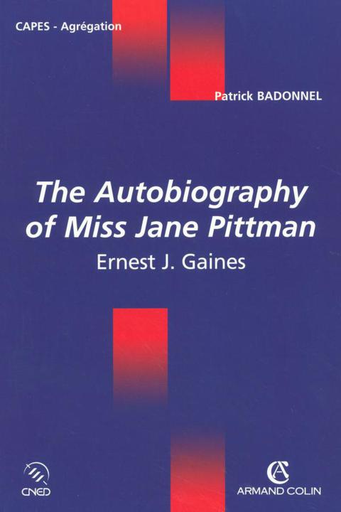 Cover image for book The Autobiography of Miss Jane Pittman