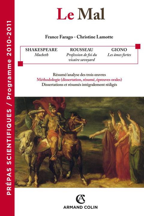 Cover image for book Le mal