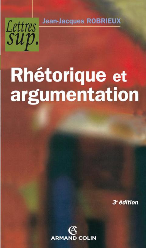 Cover image for book Rhétorique et argumentation