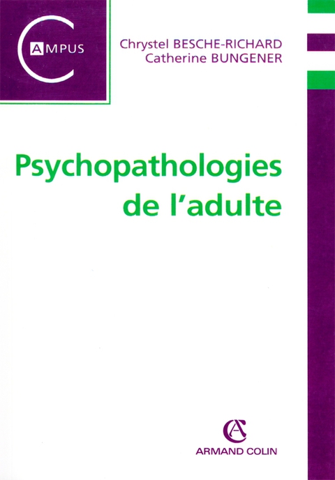 Cover image for book Psychopathologie de l'adulte