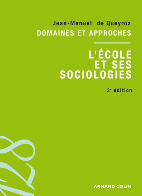 Cover image for book L'école et ses sociologies