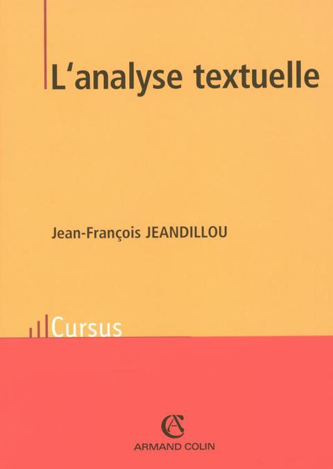 Cover image for book L'analyse textuelle