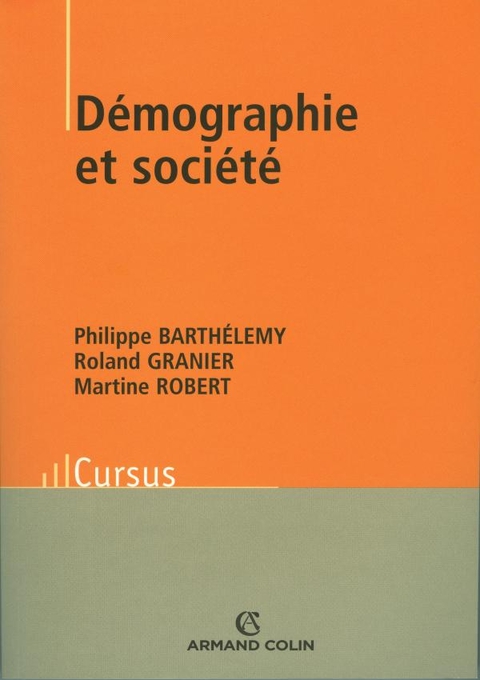 Cover image for book Démographie et société