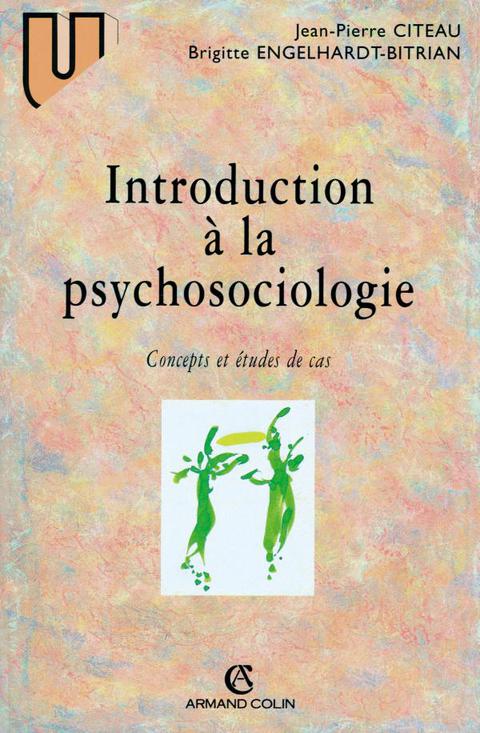 Cover image for book Introduction à la psychosociologie