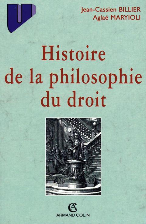 Cover image for book Histoire de la philosophie du droit