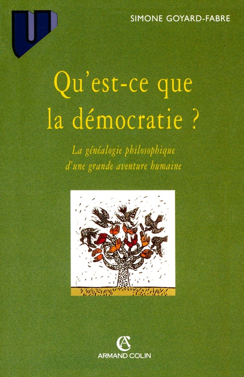 Cover image for book Qu'est-ce que la démocratie?