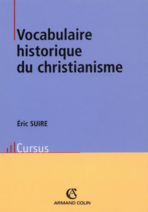 Cover image for book Vocabulaire historique du christianisme