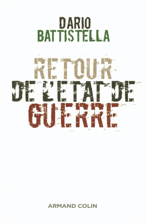 Cover image for book Retour de l'état de guerre