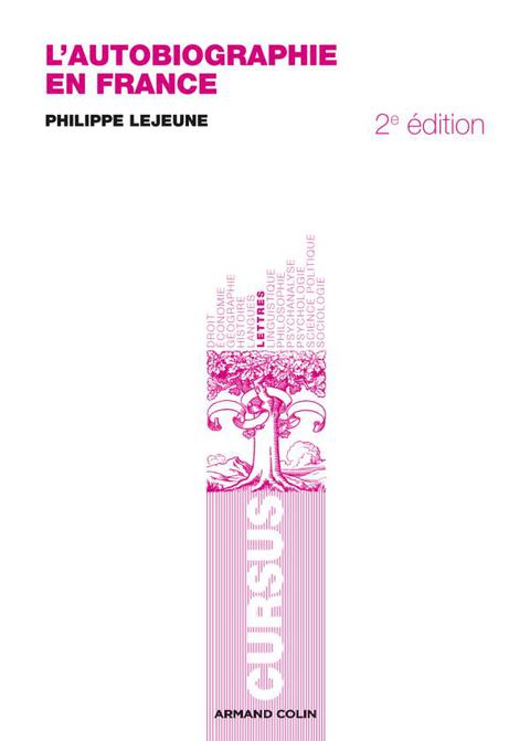 Cover image for book L'autobiographie en France