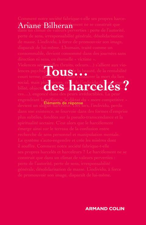 Cover image for book Tous... des harcelés ?