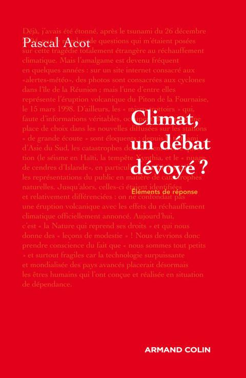 Cover image for book Climat, un débat dévoyé ?