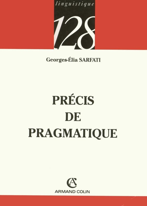 Cover image for book Précis de pragmatique