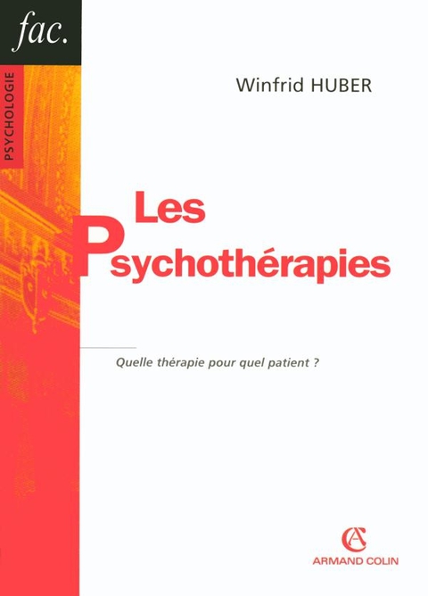 Cover image for book Les psychothérapies