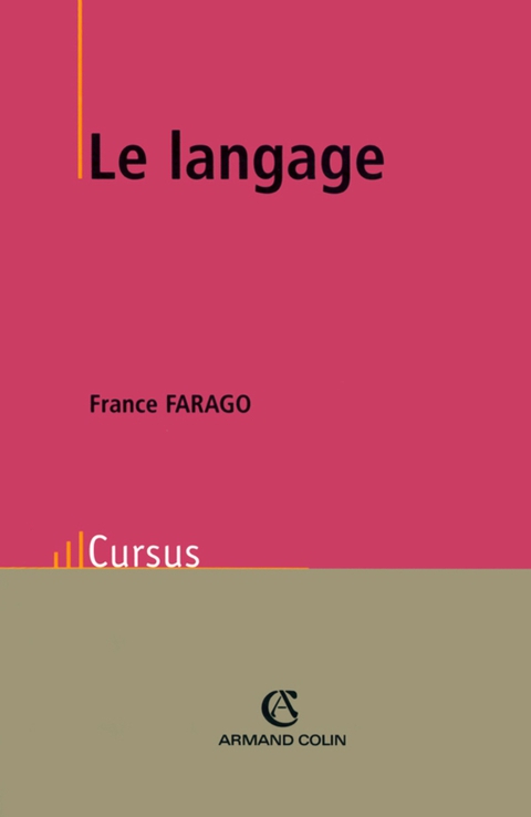 Cover image for book Le langage