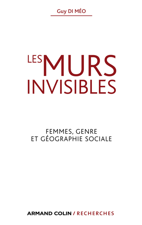 Cover image for book Les murs invisibles