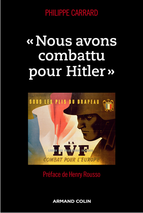 Cover image for book « Nous avons combattu pour Hitler »