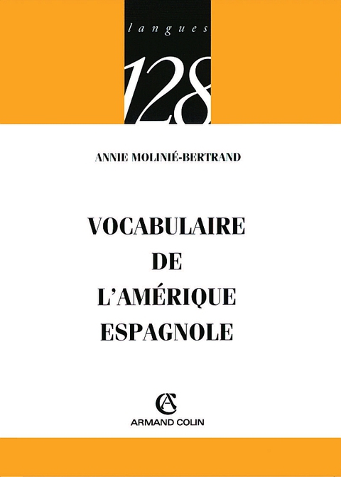 Cover image for book Vocabulaire de l'Amérique espagnole