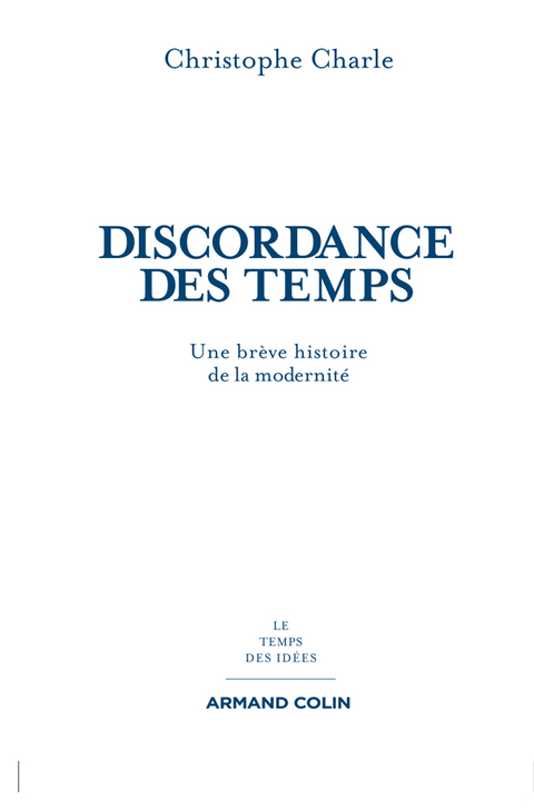 Cover image for book La discordance des temps