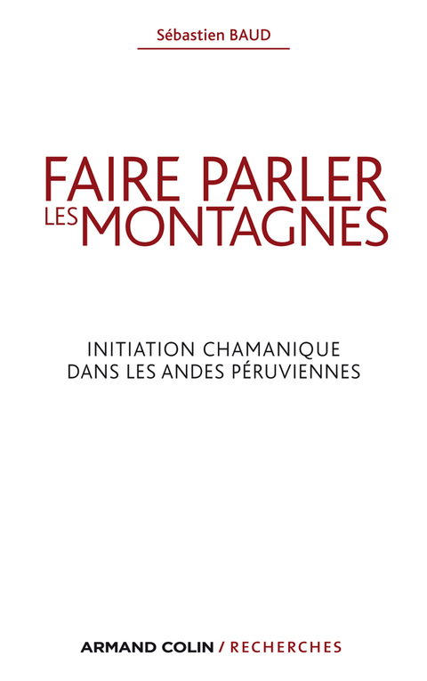 Cover image for book Faire parler les montagnes