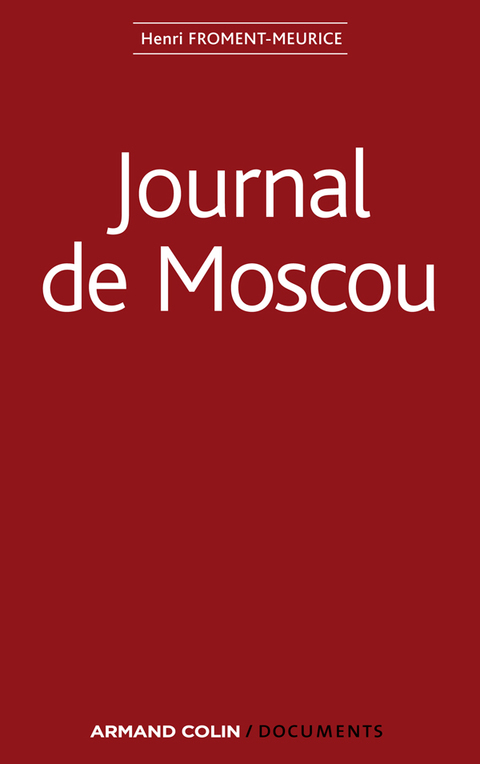 Cover image for book Journal de Moscou