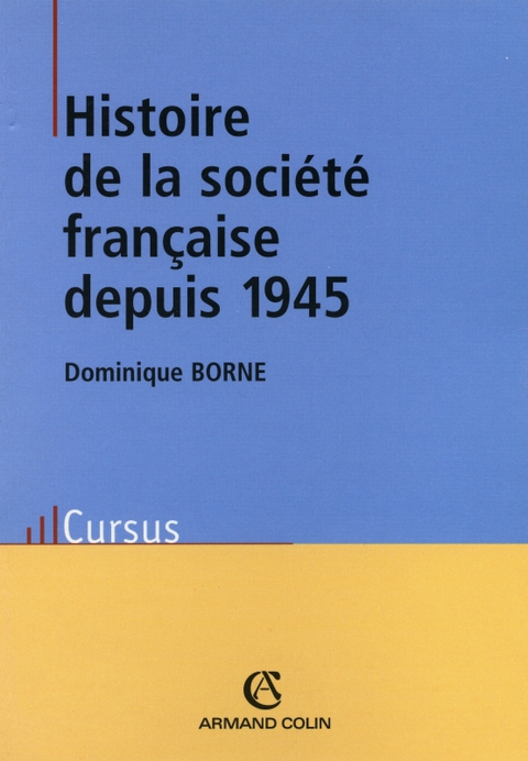 Cover image for book Histoire de la société française depuis 1945