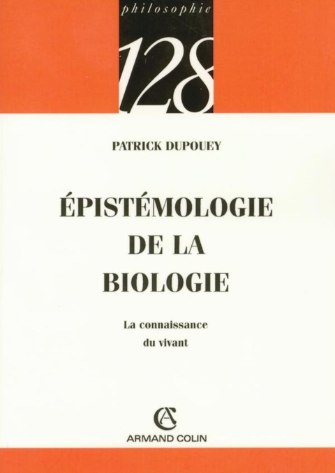 Cover image for book Épistémologie de la biologie