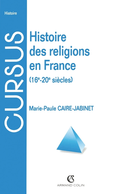 Cover image for book Histoire des religions en France