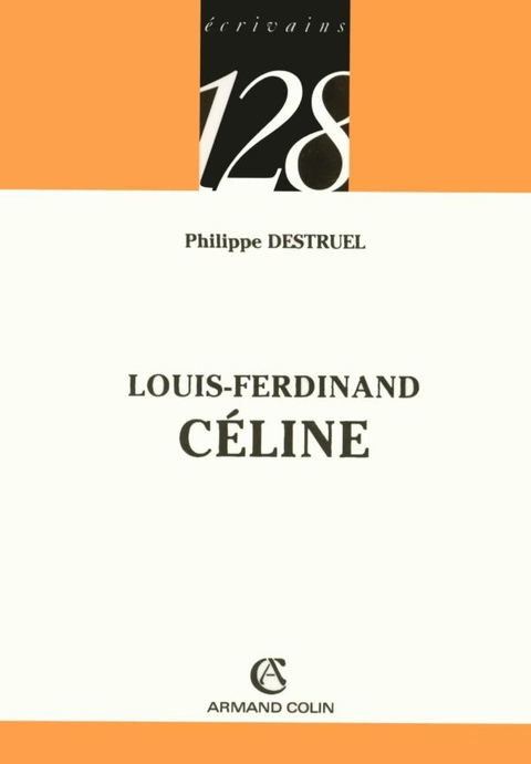 Cover image for book Louis-Ferdinand CÉLINE