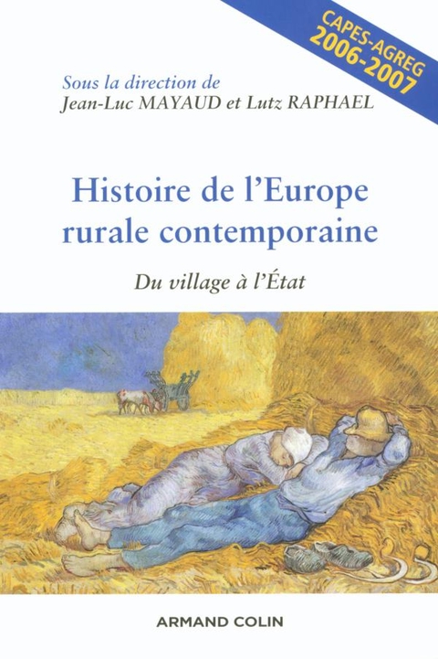 Cover image for book Histoire de l'Europe rurale contemporaine