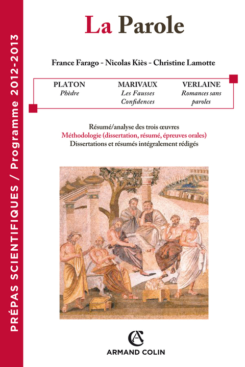 Cover image for book La Parole